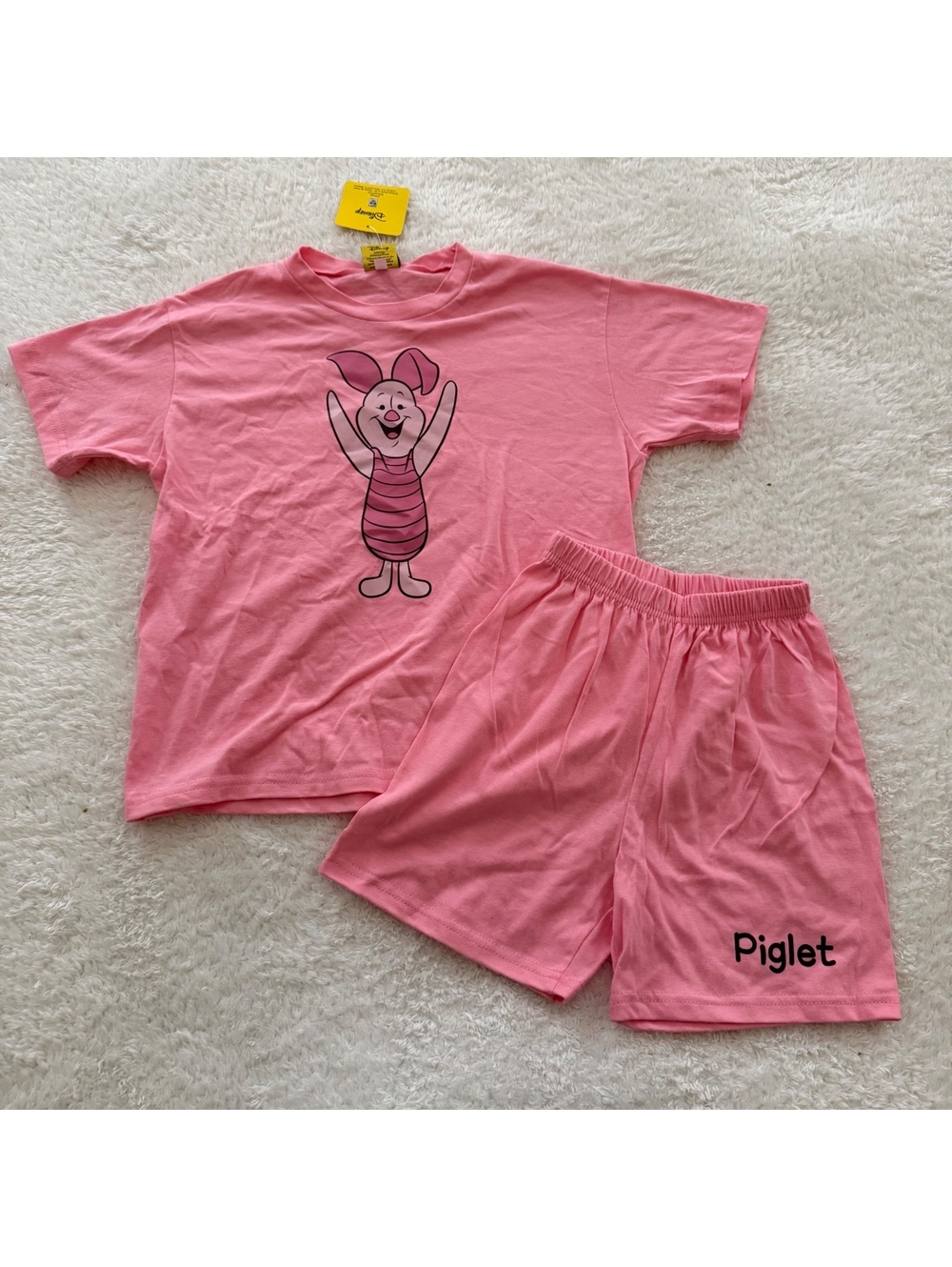 7/8 Korean Disney Piglet Set NWT